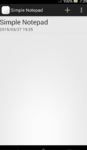 Simple Notepad